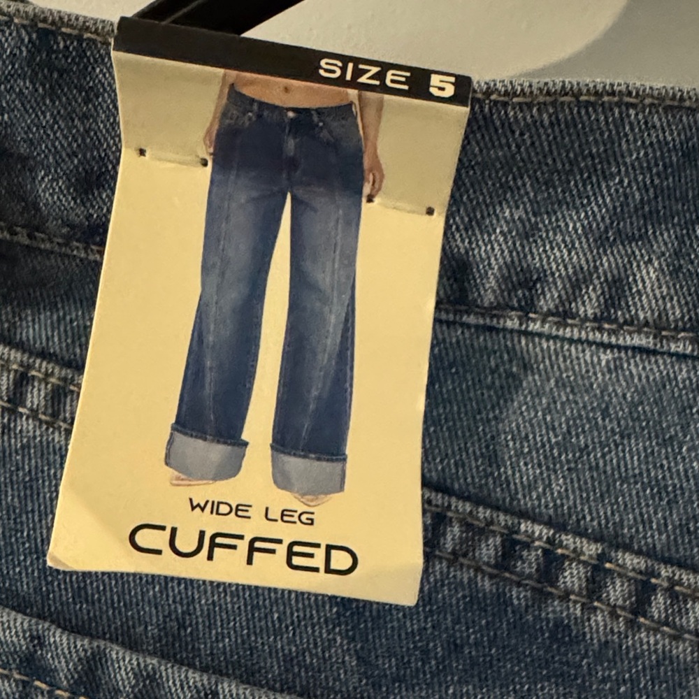 High Rise Blue Jeans - Picture 8 of 8